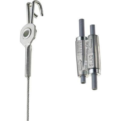 Caddy ERI SLK2L3DH Système de suspension de câble SPEED LINK SLK2L3DH D=2mm, L=3m, Deck, Accessoires électroniques + boîtier, Gris Caddy ERI SLK2L3DH Système de suspension de câble SPEED LINK SLK2L3DH D=2mm, L=3m, Deck, Accessoires électroniques + boîtier, Gris