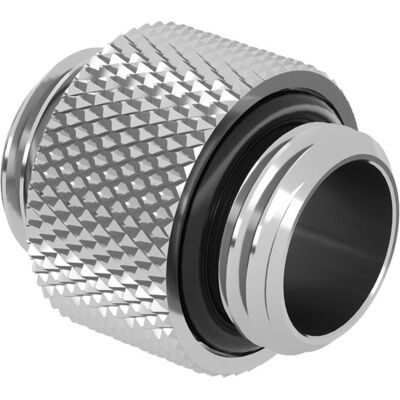Barrow Adaptateur droit G1/4" mâle vers G1/4" mâle, 10mm - argenté, Raccord, Argent Barrow Adaptateur droit G1/4" mâle vers G1/4" mâle, 10mm - argenté, Raccord, Argent