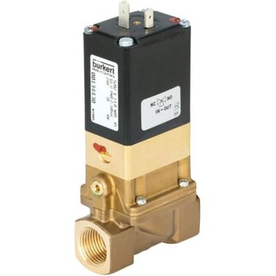 Vanne solénoïde Bürkert 134441 5282 - 25mm, Laiton, 2/2 Voies, 230V/AC Vanne solénoïde Bürkert 134441 5282 - 25mm, Laiton, 2/2 Voies, 230V/AC