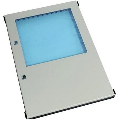 Cubic Couvercle avec fenêtre pour compteur 2 x 3 module, 374 x 566 mm LxH pour panneau de compteur, Accessoires électroniques + boîtier Cubic Couvercle avec fenêtre pour compteur 2 x 3 module, 374 x 566 mm LxH pour panneau de compteur, Accessoires électroniques + boîtier