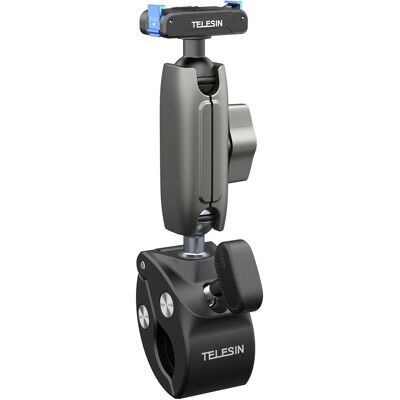 Telesin Universal Tube Clamp for DJI Osmo Action 3/4/5pro, Caméra d'action : accessoires, Noir Telesin Universal Tube Clamp for DJI Osmo Action 3/4/5pro, Caméra d'action : accessoires, Noir