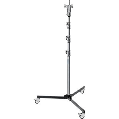 Avenger Junior High folding Base Studio Stativ (340 cm, 20 kg), Trépied d'éclairage, Argent Avenger Junior High folding Base Studio Stativ (340 cm, 20 kg), Trépied d'éclairage, Argent