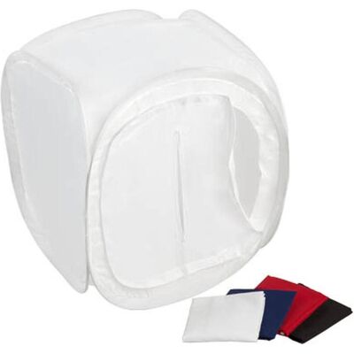 Cube Diffuseur Portable Godox avec 4 Fonds - Équipement Studio Photo Cube Diffuseur Portable Godox avec 4 Fonds - Équipement Studio Photo