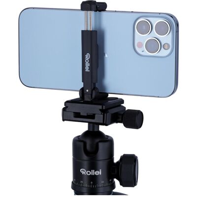 Rollei Support de smartphone pour colonne centrale de trépied Large plage de serrage 6,5-8,5 cm (Adaptateur de trépied), Trépied : accessoires Rollei Support de smartphone pour colonne centrale de trépied Large plage de serrage 6,5-8,5 cm (Adaptateur de trépied), Trépied : accessoires