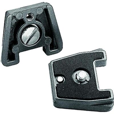 Manfrotto 384PL-14, Plaque de serrage rapide 1/4 (Plateau à dégagement rapide), Trépied : accessoires, Gris, Noir Manfrotto 384PL-14, Plaque de serrage rapide 1/4 (Plateau à dégagement rapide), Trépied : accessoires, Gris, Noir