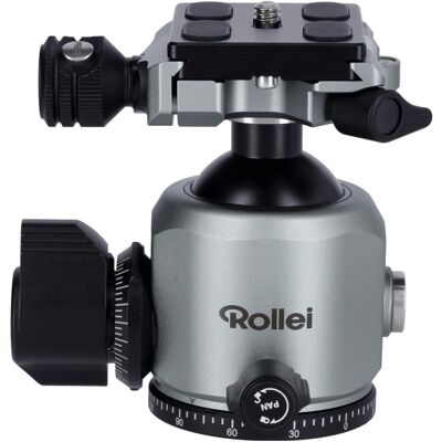 Rollei Stativkopf für Lion Rock Traveler Pro (Tête panoramique, Tête sphérique), Tête de trépied Rollei Stativkopf für Lion Rock Traveler Pro (Tête panoramique, Tête sphérique), Tête de trépied