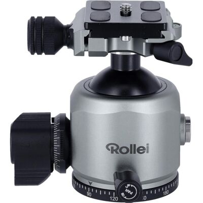 Rollei Stativkopf für Lion Rock Pro, Tête de trépied, Noir Rollei Stativkopf für Lion Rock Pro, Tête de trépied, Noir
