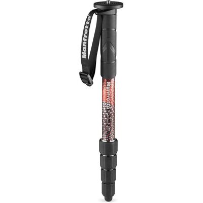 Manfrotto Élément MII (Métal), Trépied, Rouge Manfrotto Élément MII (Métal), Trépied, Rouge