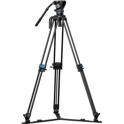 Sirui SQ75A Aluminum Twin-Leg Video Tripod 75mm Half-Bowl + S5 Hea (SI-SQ75A+S5) (Métal), Trépied, Noir Sirui SQ75A Aluminum Twin-Leg Video Tripod 75mm Half-Bowl + S5 Hea (SI-SQ75A+S5) (Métal), Trépied, Noir