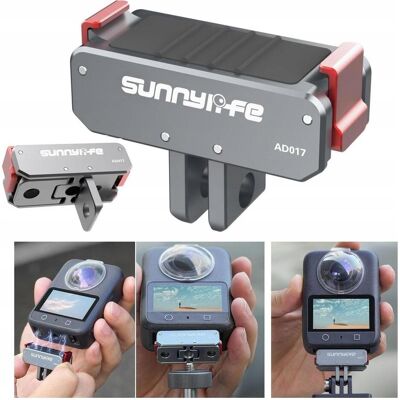 Sunnylife Adaptateur magnétique à fixation rapide – 1/4 GoPro vers DJI Action 5 Pro/4/3 – AD017-T, Caméra d'action : accessoires Sunnylife Adaptateur magnétique à fixation rapide – 1/4 GoPro vers DJI Action 5 Pro/4/3 – AD017-T, Caméra d'action : accessoires