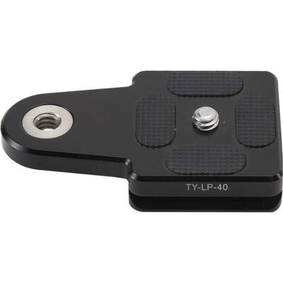 Sirui Plaque à libération rapide TY-LP40 (Plateau à dégagement rapide), Trépied : accessoires, Noir Sirui Plaque à libération rapide TY-LP40 (Plateau à dégagement rapide), Trépied : accessoires, Noir