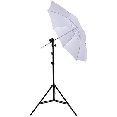 Massa Zestaw Reporterski 3w1 Parasolka + Statyw 220cm +uchwyt Lampa Błyskowa Iso, Trépied Massa Zestaw Reporterski 3w1 Parasolka + Statyw 220cm +uchwyt Lampa Błyskowa Iso, Trépied