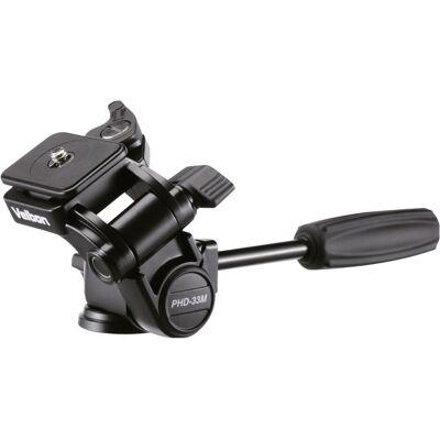 Velbon PHD-33M (Tête vidéo), Tête de trépied, Noir Velbon PHD-33M (Tête vidéo), Tête de trépied, Noir