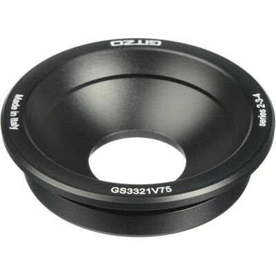 Gitzo Adaptateur vidéo Systematic GS3321V75 Series (Adaptateur de trépied), Trépied : accessoires, Noir Gitzo Adaptateur vidéo Systematic GS3321V75 Series (Adaptateur de trépied), Trépied : accessoires, Noir