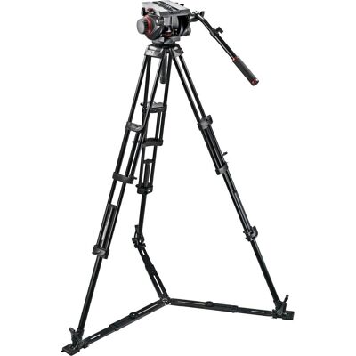 Manfrotto Kit de trépied vidéo (Carbone, Métal), Trépied, Noir Manfrotto Kit de trépied vidéo (Carbone, Métal), Trépied, Noir