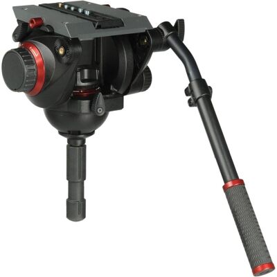 Manfrotto Fluide vidéo pro (Tête vidéo), Tête de trépied, Noir Manfrotto Fluide vidéo pro (Tête vidéo), Tête de trépied, Noir