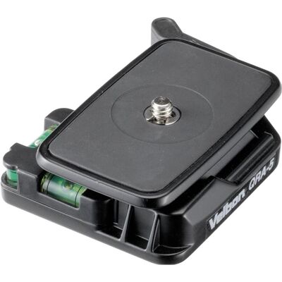 Velbon QRA-5 (Plateau à dégagement rapide), Trépied : accessoires, Noir Velbon QRA-5 (Plateau à dégagement rapide), Trépied : accessoires, Noir