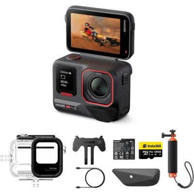 Insta360 Ace Pro 2 Actioncam Dive Combo (Bluetooth, WiFi), Caméra d'action, Noir Insta360 Ace Pro 2 Actioncam Dive Combo (Bluetooth, WiFi), Caméra d'action, Noir