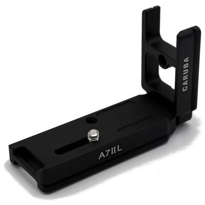 Caruba L Plaque Sony LB A7II (pour Sony A7II) (Plateau à dégagement rapide), Trépied : accessoires, Noir Caruba L Plaque Sony LB A7II (pour Sony A7II) (Plateau à dégagement rapide), Trépied : accessoires, Noir