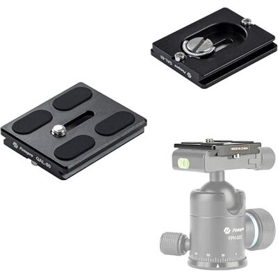 Fotopro Plaque à fixation rapide QAL 52QS pour Sherpa Plus (Plateau à dégagement rapide), Trépied : accessoires, Noir Fotopro Plaque à fixation rapide QAL 52QS pour Sherpa Plus (Plateau à dégagement rapide), Trépied : accessoires, Noir