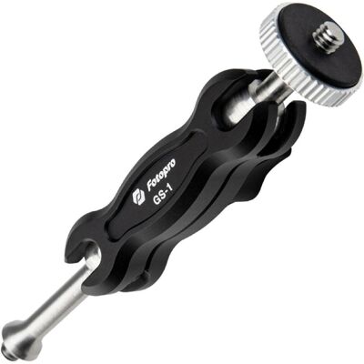 Fotopro GS 1 Bras magique en aluminium, Trépied : accessoires, Noir Fotopro GS 1 Bras magique en aluminium, Trépied : accessoires, Noir