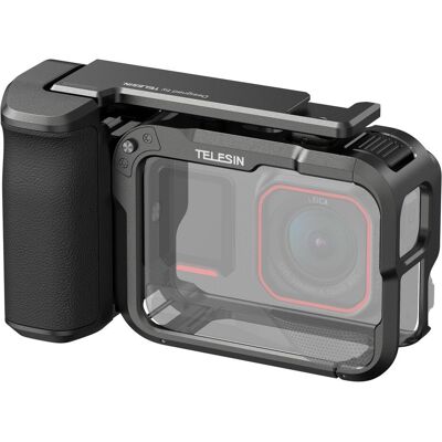 Telesin Street Shot Alluminium Set-Aegis Pro for Insta 360 ACE PRO/ACE PRO2, Caméra d'action : accessoires, Argent Telesin Street Shot Alluminium Set-Aegis Pro for Insta 360 ACE PRO/ACE PRO2, Caméra d'action : accessoires, Argent