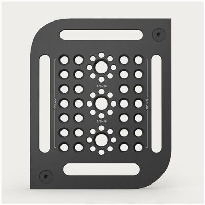 Moment Cheese Plate Mount for Supercage (Adaptateur de trépied), Trépied : accessoires, Noir Moment Cheese Plate Mount for Supercage (Adaptateur de trépied), Trépied : accessoires, Noir