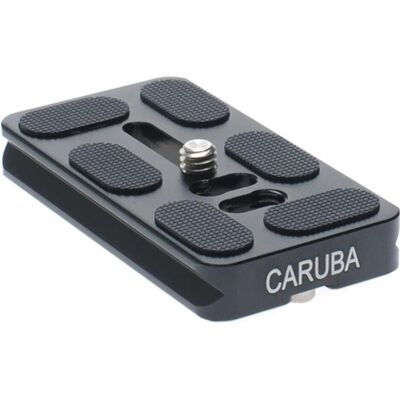 Caruba Statiefplaat PU70 (Plateau à dégagement rapide), Trépied : accessoires, Noir Caruba Statiefplaat PU70 (Plateau à dégagement rapide), Trépied : accessoires, Noir
