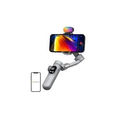 NoName AOCHUAN X Pro Gimbal mit RGB-Beleuchtung (grau) (Smartphone), Gimbal, Gris NoName AOCHUAN X Pro Gimbal mit RGB-Beleuchtung (grau) (Smartphone), Gimbal, Gris