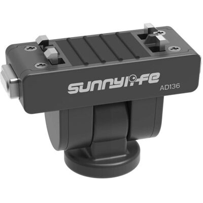 Sunnylife Adaptateur à fixation rapide de 1/4" avec rotation à 180° pour Insta360 X4 Air / X5 / Ace Pro 2 / 1, Caméra d'action : accessoires, Noir Sunnylife Adaptateur à fixation rapide de 1/4" avec rotation à 180° pour Insta360 X4 Air / X5 / Ace Pro 2 / 1, Caméra d'action : accessoires, Noir
