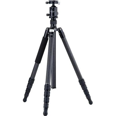 Fotopro X 75C + 72Q carbone (Carbone), Trépied, Noir Fotopro X 75C + 72Q carbone (Carbone), Trépied, Noir
