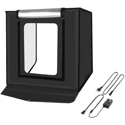 Puluz Photo Studio 40cm LED 2400 lumens PU5040EU (Boîtier d'enregistrement), Équipement pour studio : accessoires, Noir Puluz Photo Studio 40cm LED 2400 lumens PU5040EU (Boîtier d'enregistrement), Équipement pour studio : accessoires, Noir