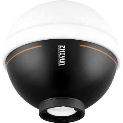 Zhiyun Dôme de diffusion pour Molus Series (Boule de diffusion, 15.40 cm), Boîte à lumière + réflecteur Zhiyun Dôme de diffusion pour Molus Series (Boule de diffusion, 15.40 cm), Boîte à lumière + réflecteur