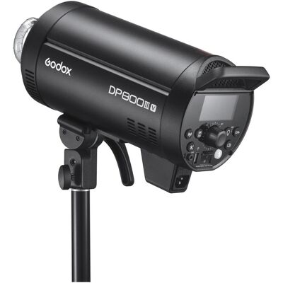 Godox DPIII800V (Tête de flash, 800 Ws), Flash studio, Noir Godox DPIII800V (Tête de flash, 800 Ws), Flash studio, Noir