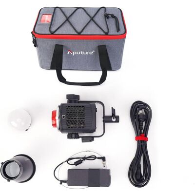 Aputure Storm 80c, Lumière continue, Noir Aputure Storm 80c, Lumière continue, Noir