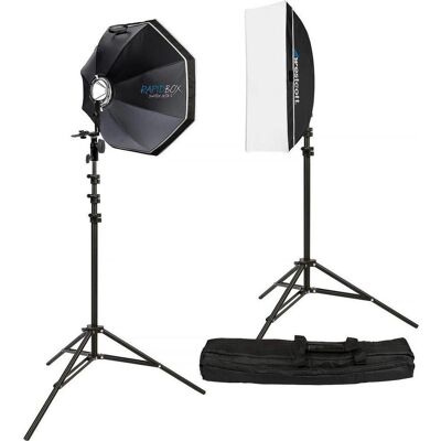 Westcott Kit Rapid Box Switch 2 Light Round Head Speedlite (Boîte à lumière), Boîte à lumière + réflecteur Westcott Kit Rapid Box Switch 2 Light Round Head Speedlite (Boîte à lumière), Boîte à lumière + réflecteur