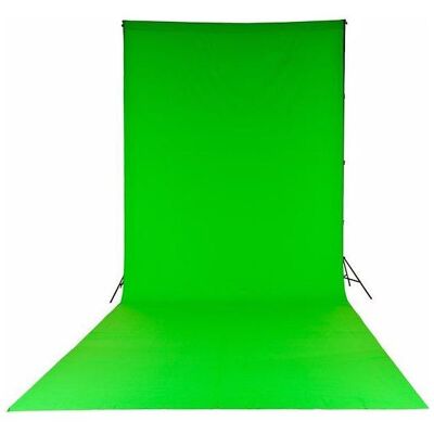 Lastolite Curtain Chromakey (300 cm, 300 cm), Fond de studio, Vert Lastolite Curtain Chromakey (300 cm, 300 cm), Fond de studio, Vert