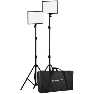 Nanlite Lumipad 25 LED 2 Light Kit With Stand And Bag, Lumière continue Nanlite Lumipad 25 LED 2 Light Kit With Stand And Bag, Lumière continue