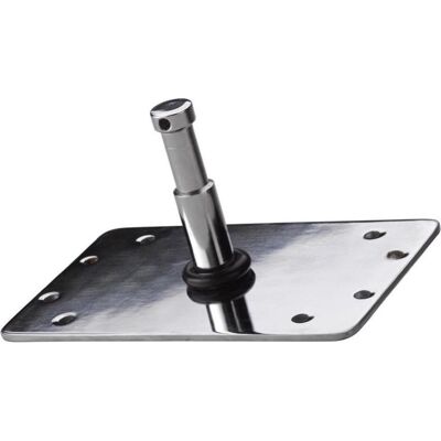 Avenger Baby 6" Wall Plate, Trépied : accessoires, Gris, Argent Avenger Baby 6" Wall Plate, Trépied : accessoires, Gris, Argent