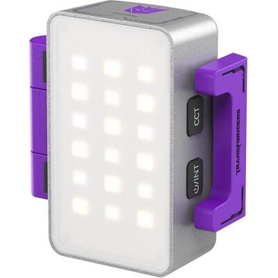 SmallRig Éclairage vidéo LED bicolore pour DJI Osmo Pocket 3 / 4 / 4P et Xtra Muse (édition Megatron) 6370 (Lumière vidéo), Lumière continue, Violet, Gris SmallRig Éclairage vidéo LED bicolore pour DJI Osmo Pocket 3 / 4 / 4P et Xtra Muse (édition Megatron) 6370 (Lumière vidéo), Lumière continue, Violet, Gris