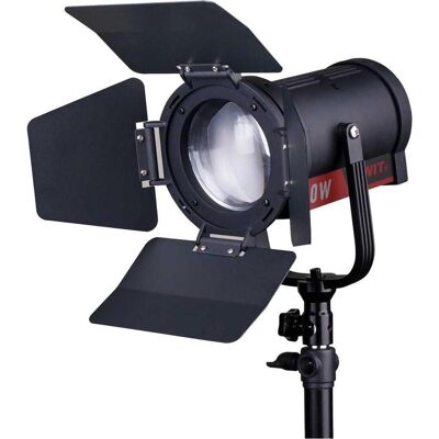 Swit Spot LED COB 60W super lumineux avec pole yokeTaille compacte et poids léger conçu pour 15¡-60¡ Sp (éclairage de studio), Lumière continue, Noir Swit Spot LED COB 60W super lumineux avec pole yokeTaille compacte et poids léger conçu pour 15¡-60¡ Sp (éclairage de studio), Lumière continue, Noir