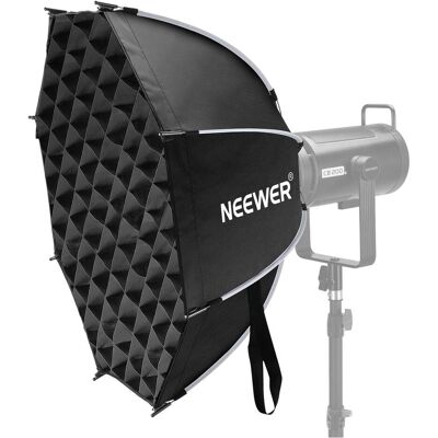 Neewer Softbox octogonale de 65 cm (25,6 pouces) avec fixation Bowens (Boîte à lumière, 65 cm), Boîte à lumière + réflecteur Neewer Softbox octogonale de 65 cm (25,6 pouces) avec fixation Bowens (Boîte à lumière, 65 cm), Boîte à lumière + réflecteur