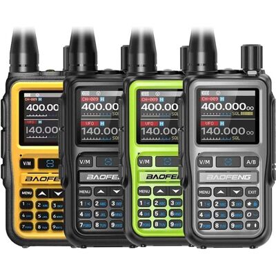 Baofeng Krótkofalówka UV-5R EU MINI USB-C Bluetooth VHF UHF Pasmo Lotnicze Orange, Talkie walkie, Orange, Noir Baofeng Krótkofalówka UV-5R EU MINI USB-C Bluetooth VHF UHF Pasmo Lotnicze Orange, Talkie walkie, Orange, Noir