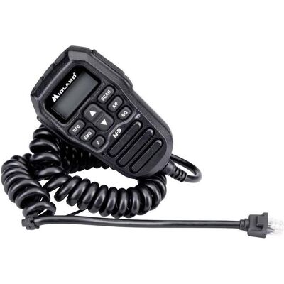 Albrecht Midland M-5 CB Microphone avec écran et nombreuses touches de fonction, Talkie walkie Albrecht Midland M-5 CB Microphone avec écran et nombreuses touches de fonction, Talkie walkie