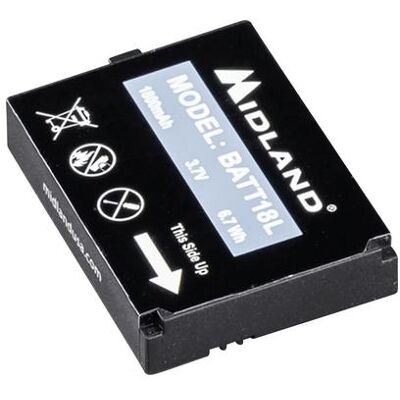 Midland Batterie de rechange 1800 mAh pour radios BR 180 C1628, Talkie walkie : accessoires Midland Batterie de rechange 1800 mAh pour radios BR 180 C1628, Talkie walkie : accessoires