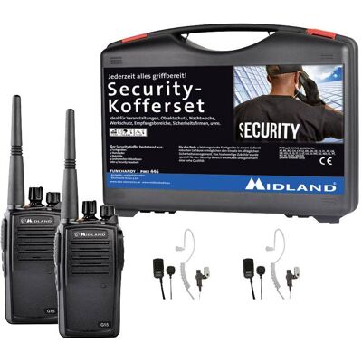Midland G15 Pro 2 Radios de Sécurité - IP67 Étanche, 16 Canaux Midland G15 Pro 2 Radios de Sécurité - IP67 Étanche, 16 Canaux