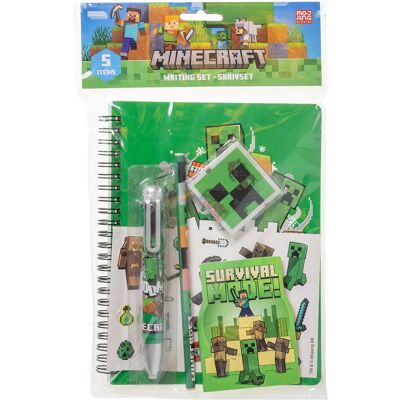 Stor, Stylo, - Minecraft Writing Set w/ multi-col. pen (166506128) (1x) Stor, Stylo, - Minecraft Writing Set w/ multi-col. pen (166506128) (1x)