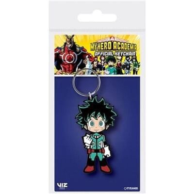 Pyramid MY HERO ACADEMIA - Deku - Porte-clés en caoutchouc, Autres accessoires gaming, Vert, Multicolore Pyramid MY HERO ACADEMIA - Deku - Porte-clés en caoutchouc, Autres accessoires gaming, Vert, Multicolore