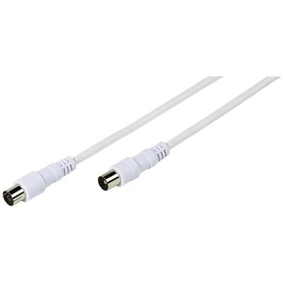 Vivanco TV-/Radio-Antennenkabel Weiss (Câble d'antenne), Câble d'antenne Vivanco TV-/Radio-Antennenkabel Weiss (Câble d'antenne), Câble d'antenne