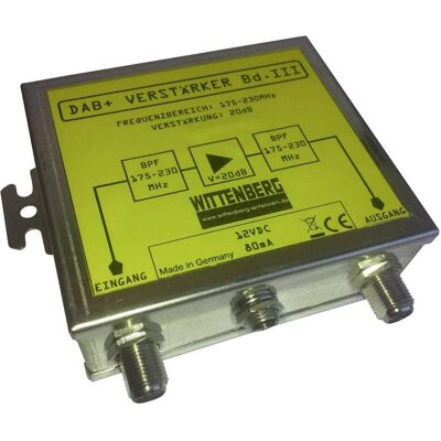 Wittenberg Antennen Amplificateur DAB (Amplificateur), Parabole : accessoires Wittenberg Antennen Amplificateur DAB (Amplificateur), Parabole : accessoires